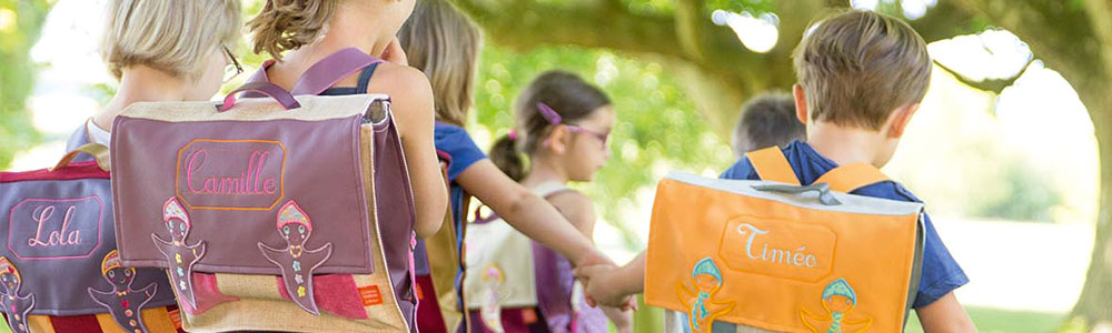 Collection Les p'tits cartables à broder