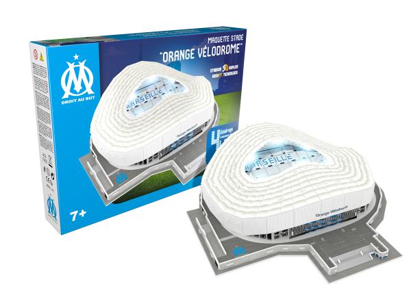 Puzzle Stade Parc des Princes PSG 3D Led MEGABLEU