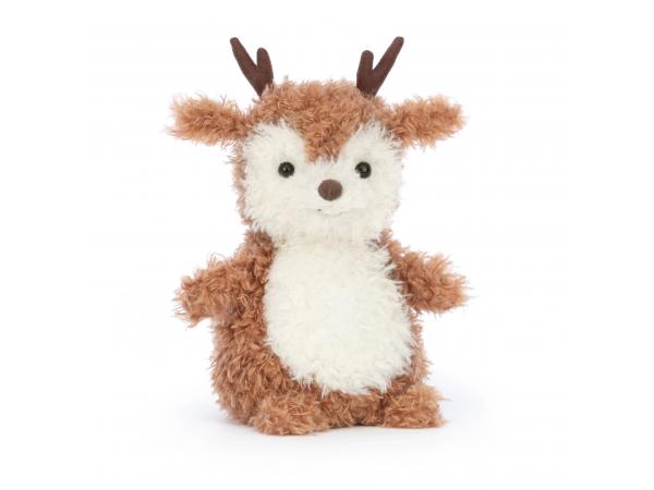 Jellycat - Peluche bonhomme de neige Yule - l = 10 cm x H =34 cm