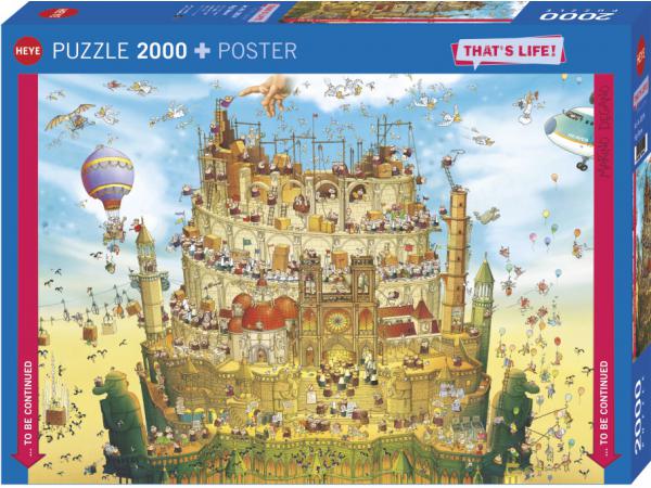 Heye (29205) - Alex Bennett: Football History + Poster - 3000 pieces  puzzle