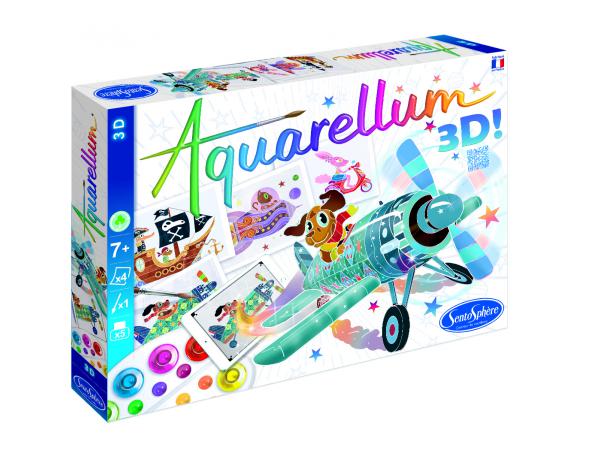 Jeux créatifs Sentosphère - Kits Aquarellum junior