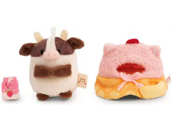 NICI MYMOCHI Peluche Poussin Vert 5 Cm – Porte-clés, Porte-bonheur, Collection – Pomme Tschieps – Cadeau Enfant Ado